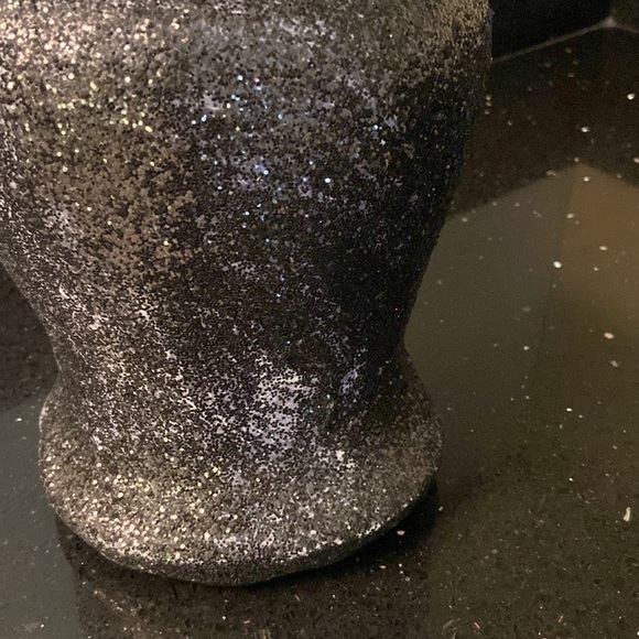 Black Glitter Owl Halloween Large - Picture 8 of 11